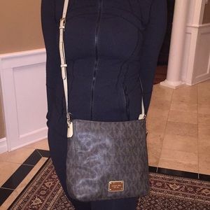 Michael Kors Brown Logo Crossbody
